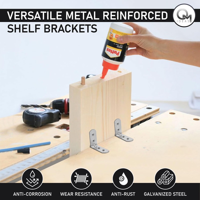 OMIDEAS 20 x Angle Bracket (30 x 30 x 16)
