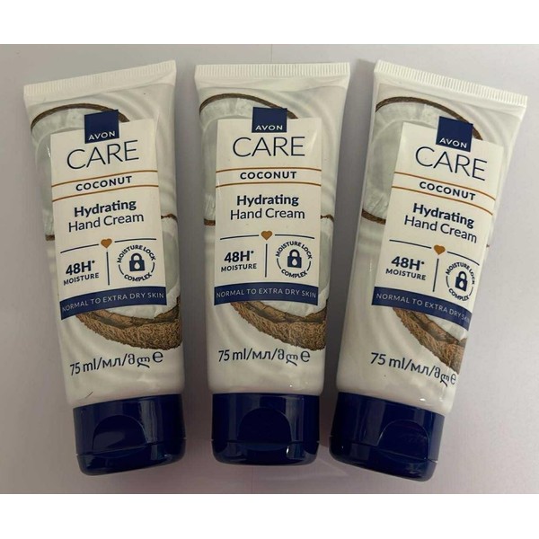 3 x Avon Hand Creams for hands nails and cuticles