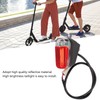 Electric Scooter Rear Tail Light with Dirtboard for Ninebot MAX