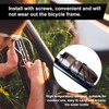 Liyquint Durable 2-Pack Bike Water Bottle Holders with Screws Tool,