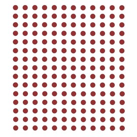 All Velvet Dot Bindi Tattoo Stickers Adhesive Body Jewelry Multi Size Indian Daily Use Forehead Bindi Round Dot Tikka Kumkum Women Premium Bindi Art Sticker (maroon, 6mm)