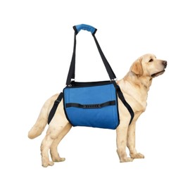 Blue Dog Life Harness，18-26kg Dog Carry Sling, Dog Carry Harness, Dog Sling for Large Dogs Hind Leg Support, Dog Lifter for Large Elderly Dogs, Dog Harness Rear Leg Support (Blue, 18-26kg)