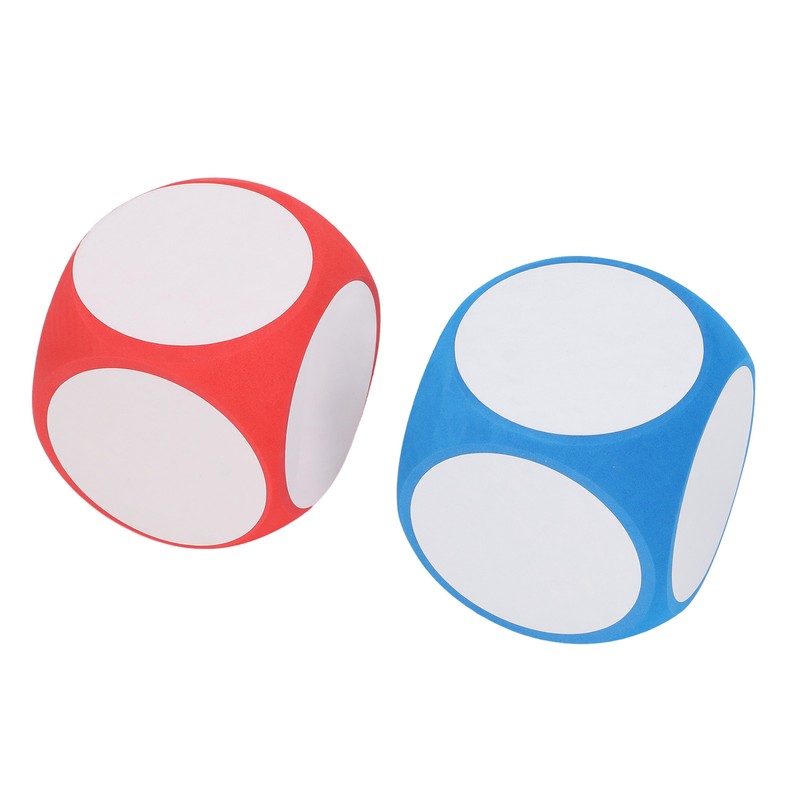 2pcs Dry Erase Dice Set Write On Wipe Off Dry
