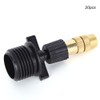 20Pcs G1/2 Copper Atomizing Nozzle Adjustable Micro Nozzle Single Outlet