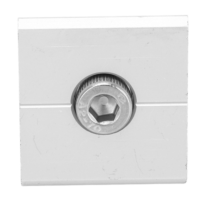 10Pcs Solar Panel Mid Clamps Waterproof Mount Aluminum Bracket Mounting