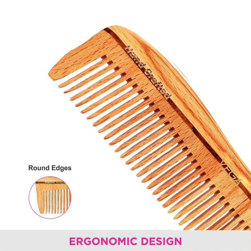 Vega Styling Wooden Comb