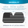 BDK USA 4th of July American Flag Black Curved Accordion