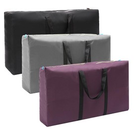 Smavles Storage Bags Pack of 3 Large Storage Bags, Waterproof, Durable Moving Bags for Bedding, Duvets, Pillows, Blankets, Clothes, Organiser Bag for Seasonal Items