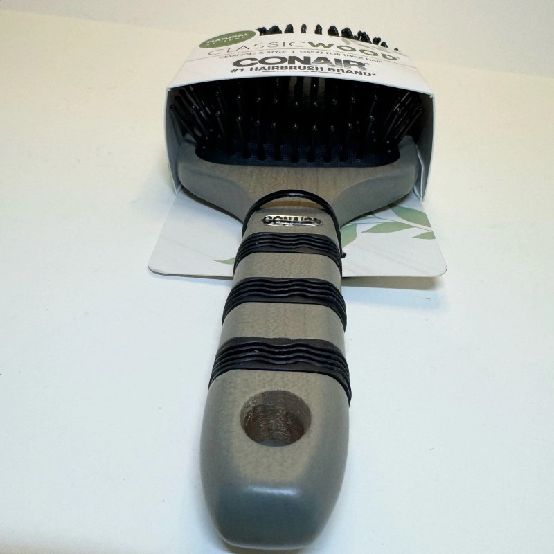 CONAIR Natural Stylers’ Classic Wood Hairbrush