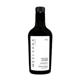 Aceite de Oliva Extra Virgen Ultra Premium Mesa Sana "By Mánamu" · Variedad Koroneiki de Grecia · Prensado en Frío · 100% Puro · 16.9 Fl Oz (500 ML)