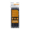 Shachihata EGB-SG8850/5W-K Smooth Permanent Ballpoint Pen, 0.5, Black, Retractable 5