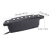 Magnetic Soundhole Pickup for Acoustic Guitar with End Pin Buckle