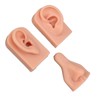 Silicone Piercing Practice Model Simulation Soft Flexible Nose Ears Model
