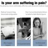 Annlpoy 1pcs Mesh Shoulder Sling for Shoulder Injuries, Rotator Cuff