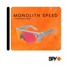 SPY Monolith Speed 62MM Matte Silver/Happy Gray Green Pink Mirror