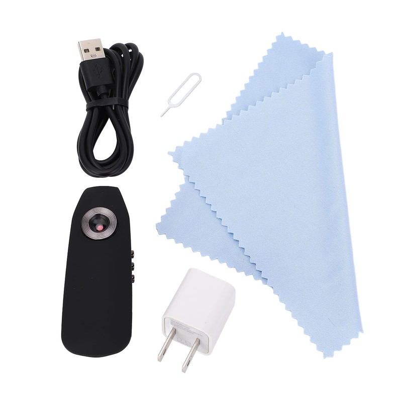 1080P HD Mini Wearable Camera 2MP Motion Detection 560mAh Battery