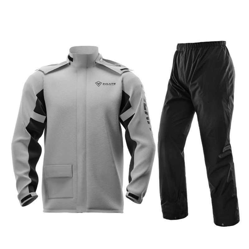Waterproof Rain Coat Pants Set with Invisible Shoes Cover Rainproof