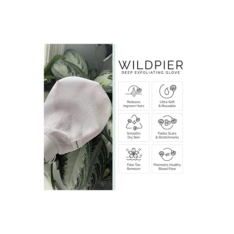 Wildpier Exfoliación Suave Pero Profunda Elimine Células Muertas Deje Piel