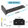 Redunest Floating Shelf Brackets,6 Pack Heavy Duty L Brackets for