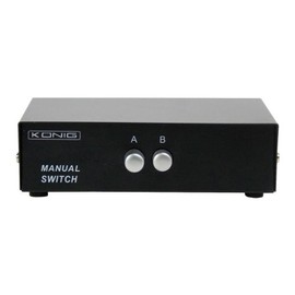 Konig 2 Port VGA Computer Screen Switch