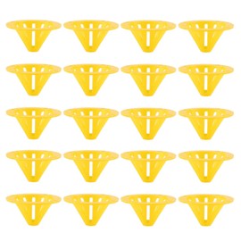 Bee Hive Escape Equipment, Cone Shape Beehive Entrance Exit Door Reusable Bee Nest Door for Beekeeping, 20 Pieces