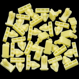 Rexka 30pcs Wheel Well Opening Moulding Clips for Nissan Infiniti 76847-JG00A Murano Juke Rogue QX56 QX80