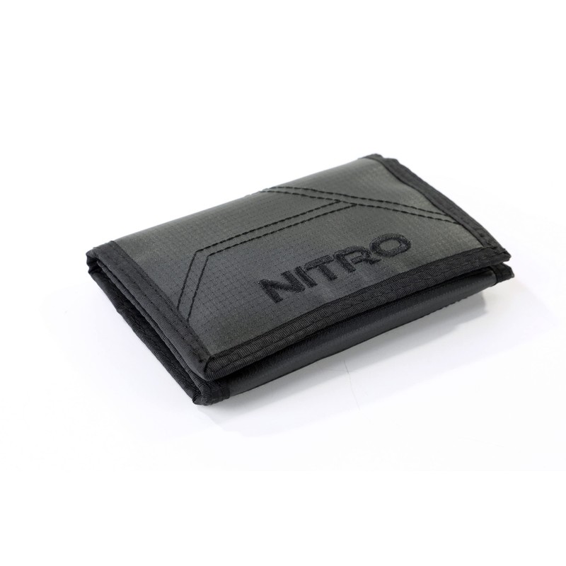 Nitro Unisex Wallet Purse, Tough Black, purse