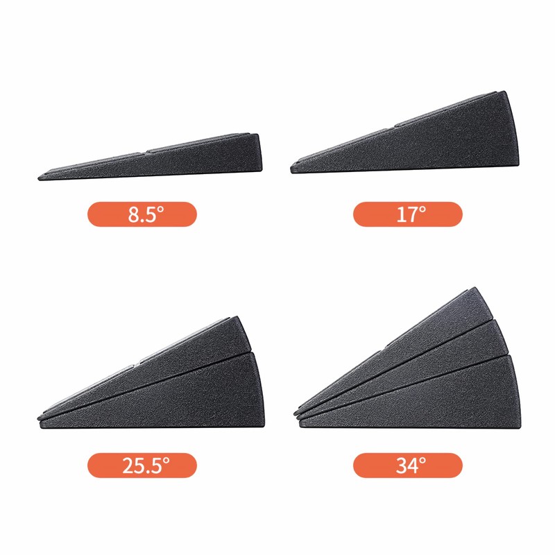 MuscleForge® Squat Wedge Block - Calf Stretcher for Stretching, Agility