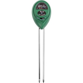 Browin 071605 Soil Tester 3-in-1 – pH Value, Moisture, Tanning – Soil Moisture Meter, pH Tester for Potting Soil, Sunlight