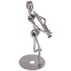 Home Decor Hierro Fundido Cables y tornillos Estatua/Figura decorativa, Clarinet,