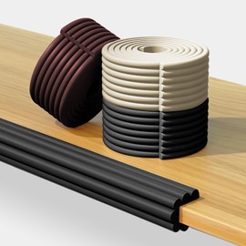 NiceTCU 78.84 Inch Multi-Function Edge and Corner Protection Cover Baby Safety Bumper (White)