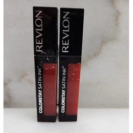 Revlon  Set Of 2- Revlon ColorStay Satin Ink Liquid Lipstick- 018 Fired Up