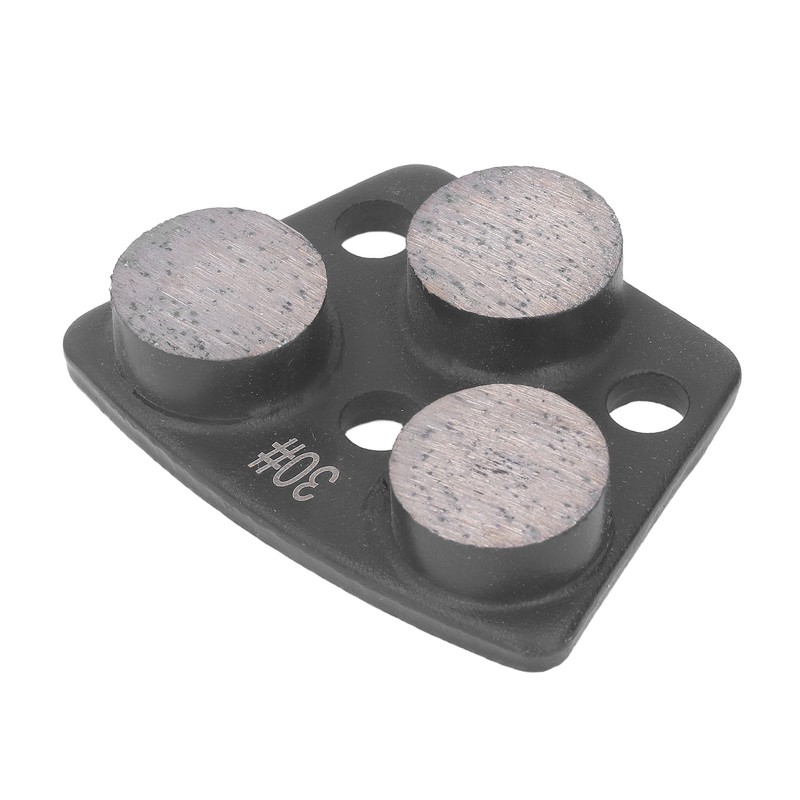 3Pcs Diamond Grinding Shoes Trapezoid Concrete Floor Cutting 3 Cylinder