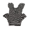 Dog Striped Pajamas Classic Black White Stripe Lightweight Full Coverage