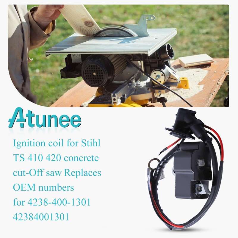 Atunee TS410 Ignition Coil Module Magneto for Stihl TS 410
