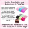 50 Parches De Hidrogel 50 Cepillos Glitter 100 Microbrush