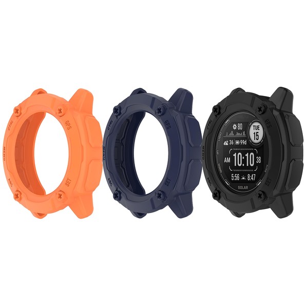 TenCloud Instinct 2X Solar Cases Intended for Garmin Instinct 2X