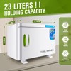 Hot Towel Warmer, 23L Hot Towel Cabinet, 2-in-1 Heated Towel
