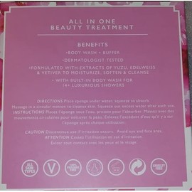 Spongelle Infused Buffer PEONY BLUSH | BOXED FLOWER LE