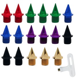 ERDANER 4 piezas de una llave extractora de clavos para pista y zapatos de punta de campo, accesorios de uñas