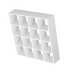 1:12 Dollhouse 16 Grid Display Shelf Miniature Wooden Storage Rack