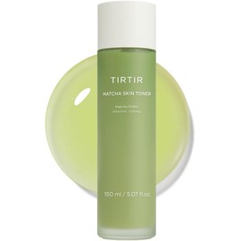 TIRTIR Matcha Skin Toner 150 ml Tónico facial hidratante coreano para el cuidado diario de la piel para anti-enrojecimiento