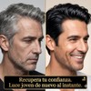 Black Hair Dye Shampoo 3 en 1, Tinte para Cubrir