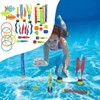 Diving Toys,Toddler Swimming Game Set | Waterproof Diving Toy Set