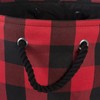 DII Buffalo Check Storage Collection Collapsible Bin with Handles, Medium