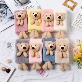 Women's Winter Muffler Shawl Neck Warmer - Cold Protection Mink & Padded Scarf NO.4 20ea