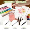 60pcs Fine Detail Paint Brush Set, 3 Sizes #0#00#000
