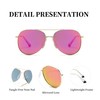 BOBUXLIIN Aviator Sunglasses for Women with UV 400 Protection Lens