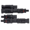 1 Pair Solar Branch Connector Panel Parallel Connection Cable Splitter