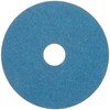 Merit Resin Abrasive Disc, Fiber Backing, Zirconia Alumina, 7/8" Arbor,